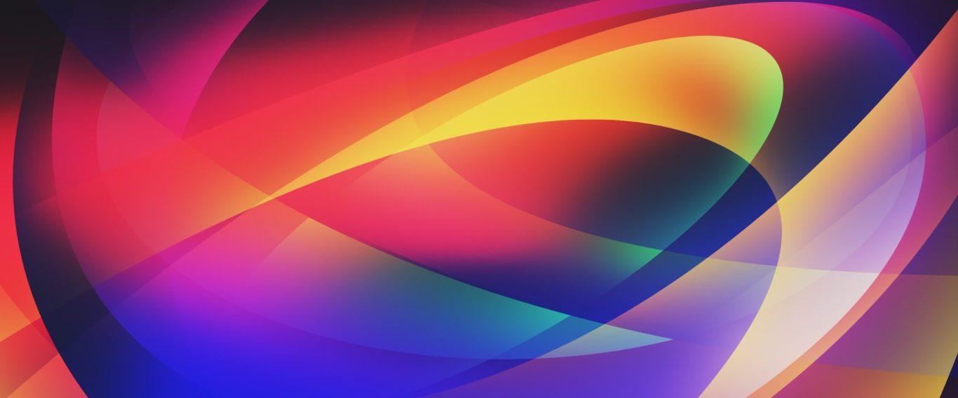 Birch & Ink — Digital Advertising Services Colorful abstract swirls in vibrant hues of red, orange, blue, and purple.
